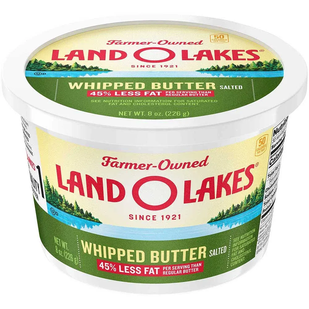 Land O Lakes Salted Whipped Butter Tub