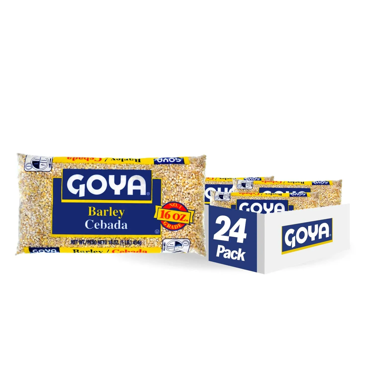 Goya Barley, Dry, 1 Pound Bag