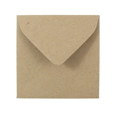 JAM Paper Open End #12 Kraft Currency Envelope, 4 3/4" x 11", Brown Kraft Paper Bag, 50/Pack (2119018862I)