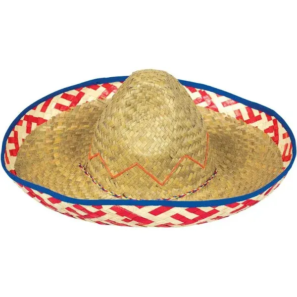 STRAW SOMBRERO