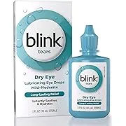 Blink Tears Lubricating Eye Drops, Mild Moderate Dry Eye, 1 fl oz