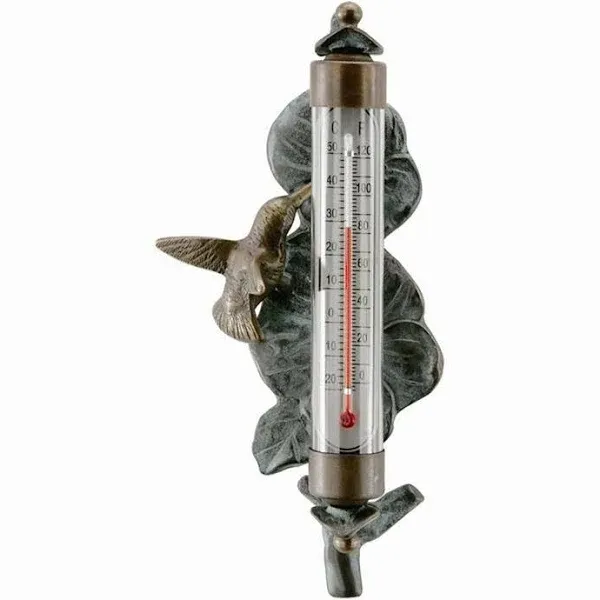 SPI Home 33314 Hummingbird Wall Mounted Thermometer