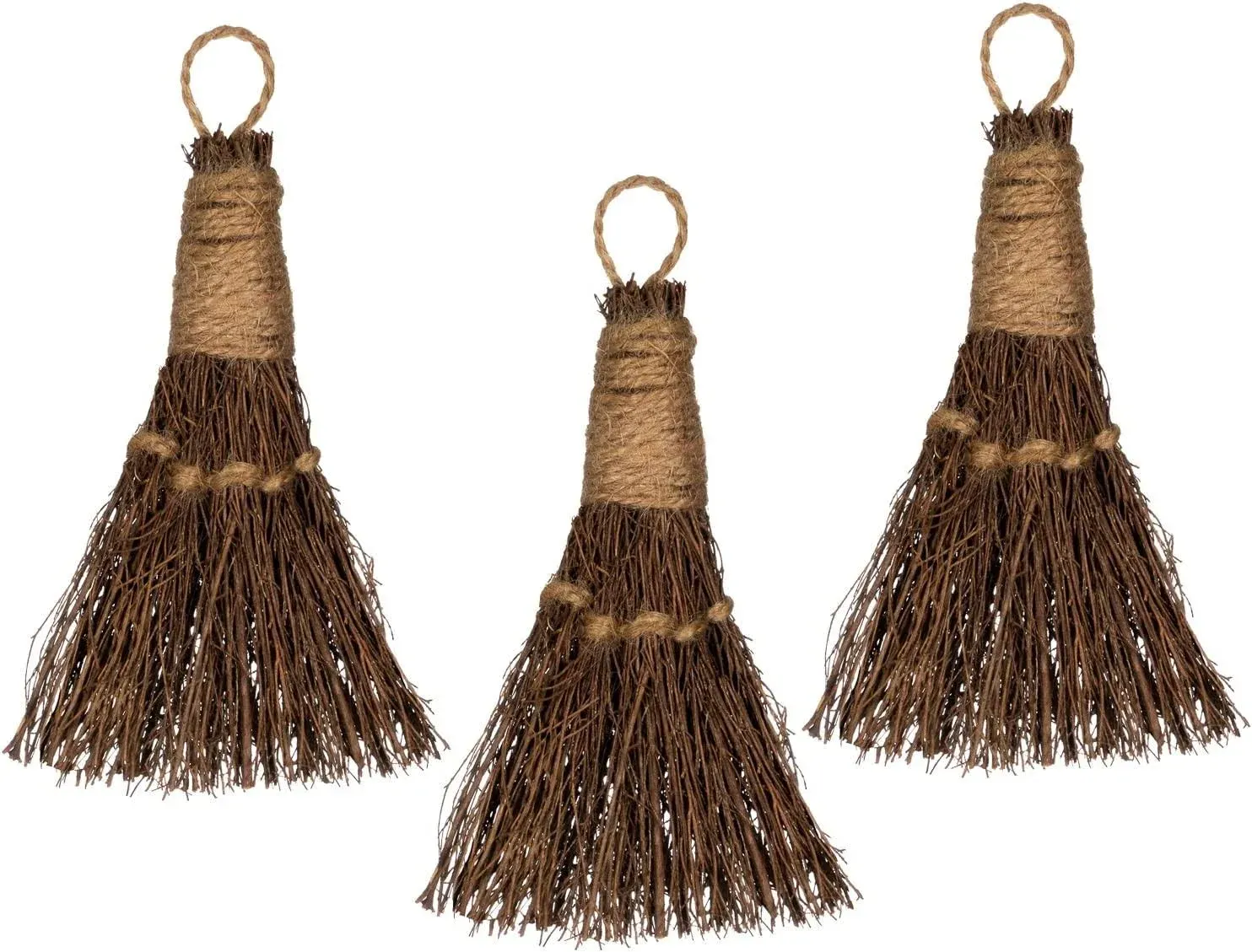 Cinnamon Broom 6 - Cinnamon Broomstick Scented 3 Pack -Mini Broom - W