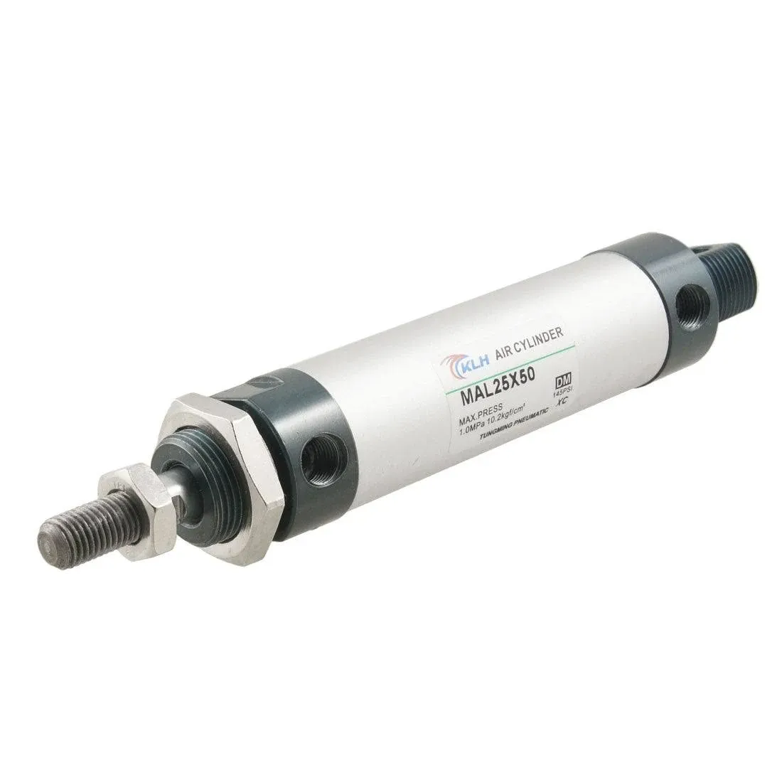 Unique Bargains 25mm Bore 50mm Stroke Double Action Pneumatic Air Cylinder MAL25x50