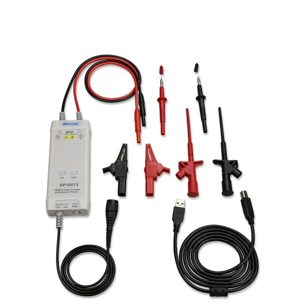 Micsig High Voltage Differential Probe for Oscilloscope, DP10013