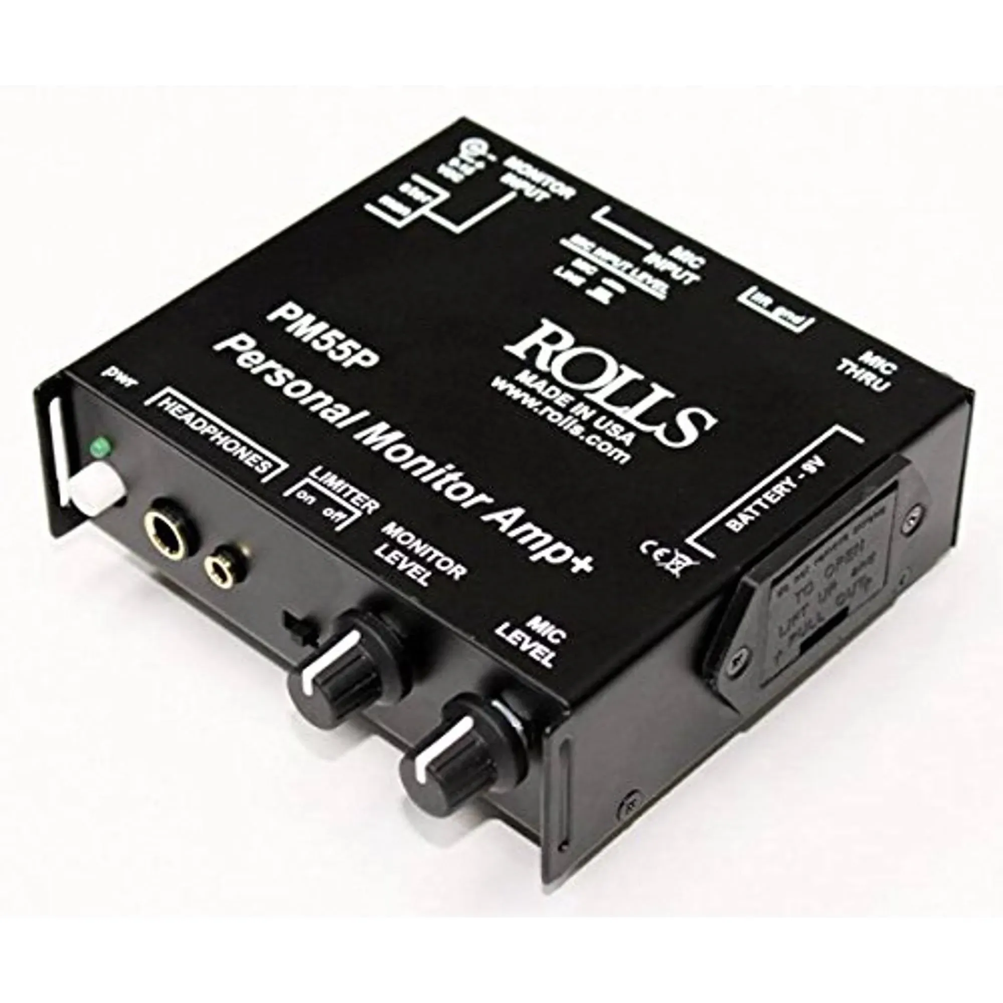 Rolls PM55P Personal Headphone Monitor Amplifier