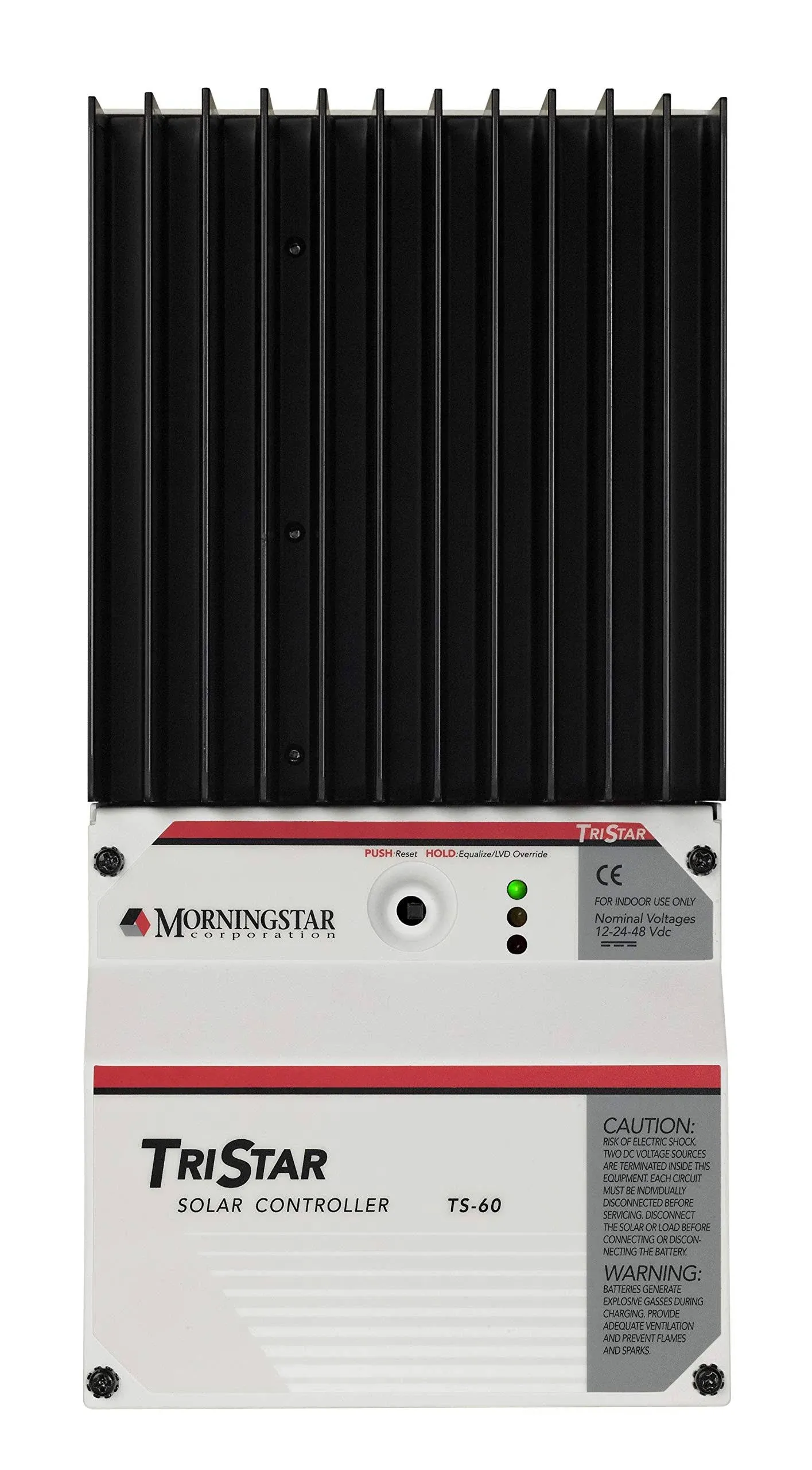 Morningstar TriStar Solar Charge Controller TS-60 TriStar-60 amp 12/24/48 volt  without Display