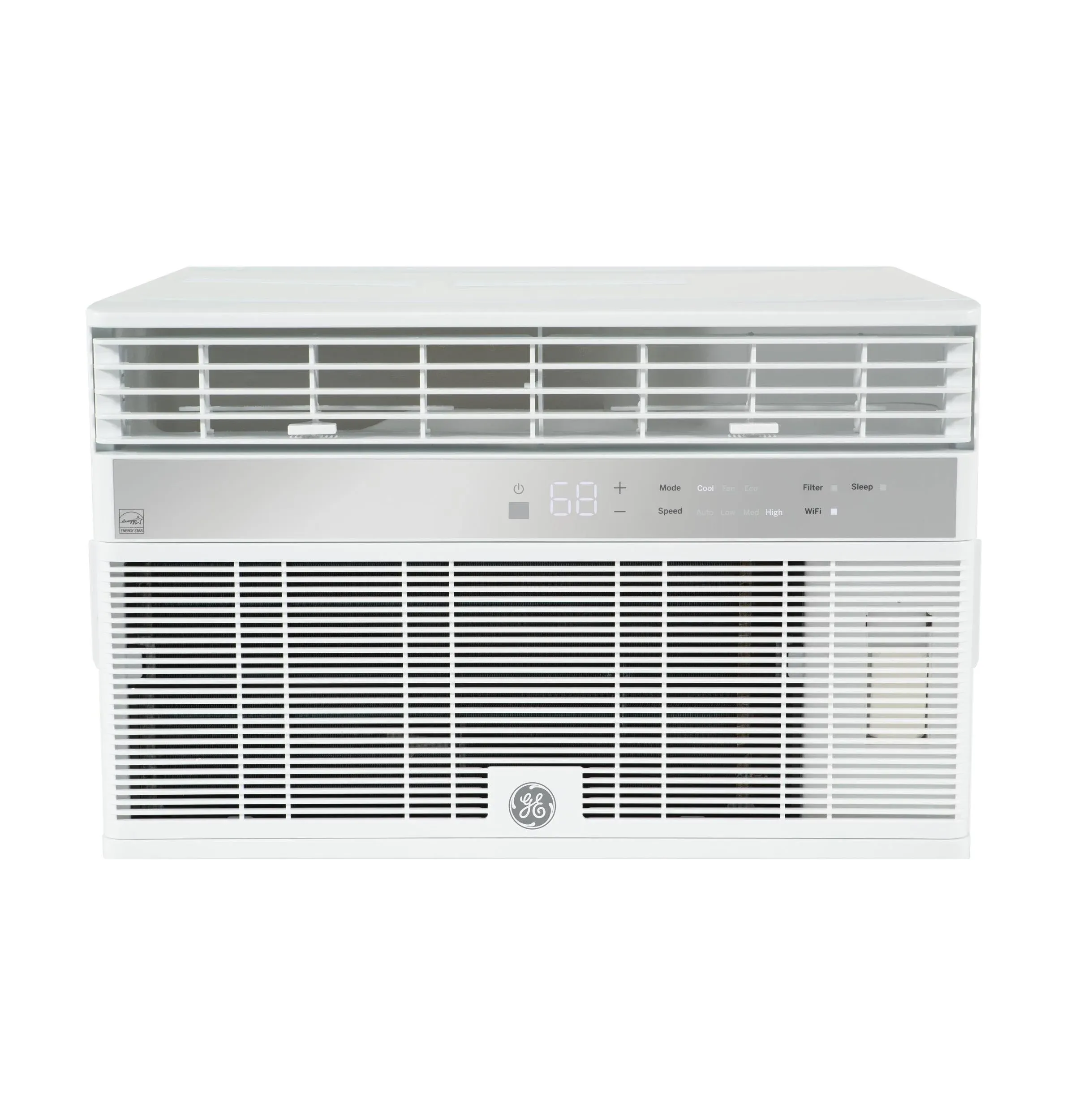 GE 10000 BTU Smart Window Air Conditioner, 450 SqFt Room WiFi Home AC 115V Unit