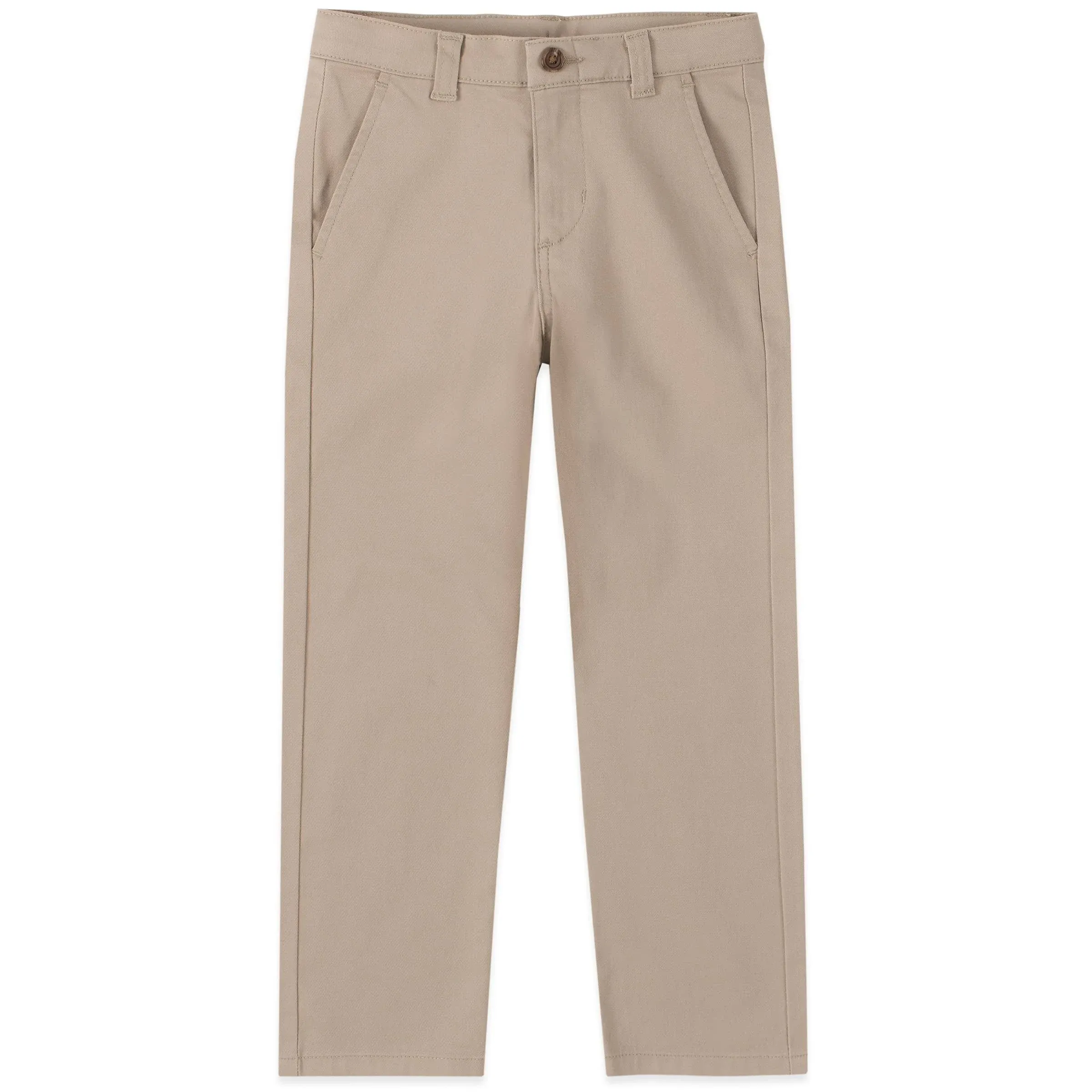 IZOD KHAKI Boys Twill Pants, US 14 Husky