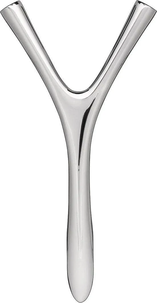 Alessi Virgula FGO06 Divina Bottle Opener 18/10 Stainless Steel Mirror Polished, Silver, 10.6 x 5.6 x 1.4 cm on OnBuy