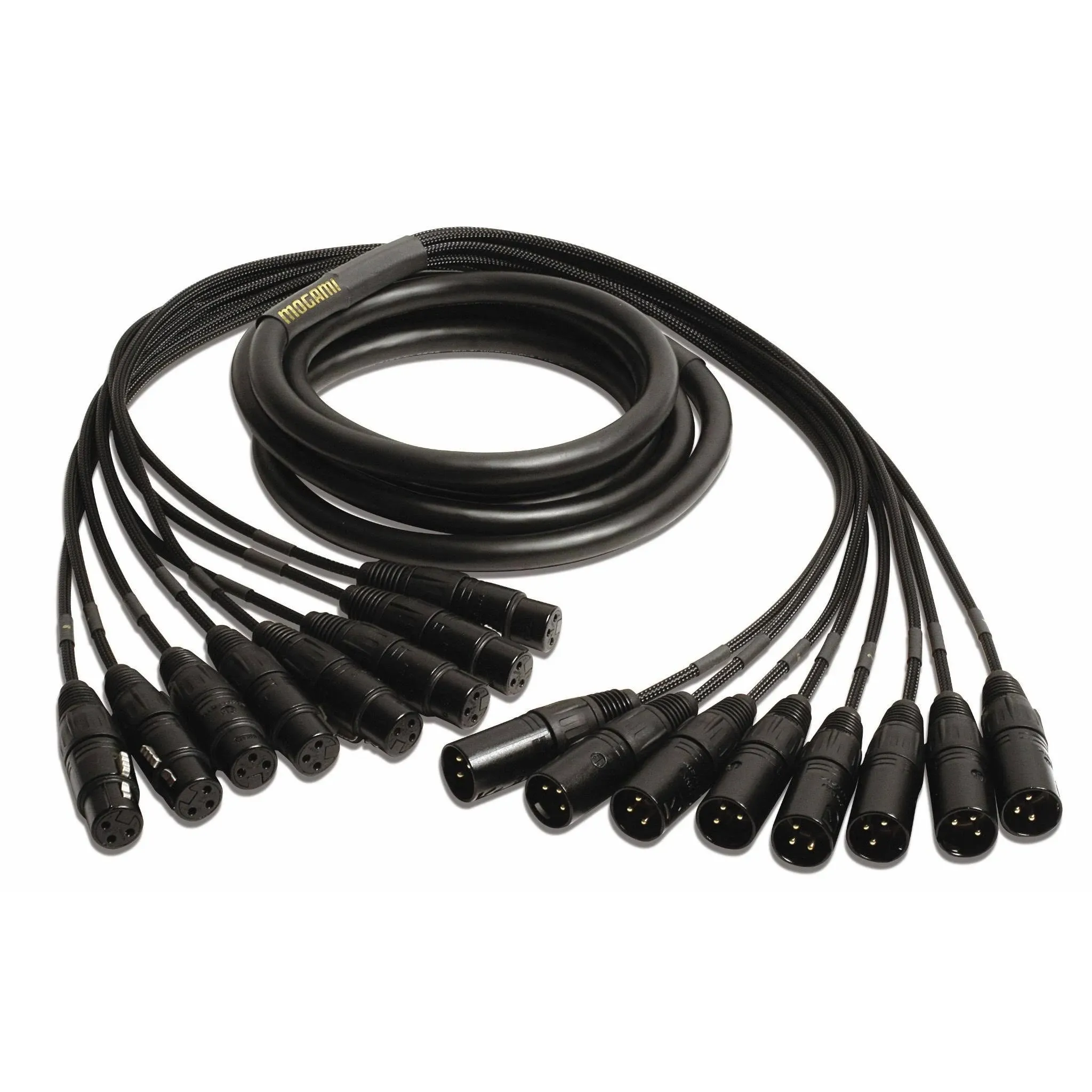 Mogami Gold 8 Channel XLR Snake Cable 10 ft.