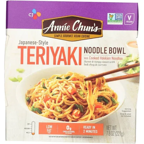 Annie Chun's Noodle Bowl, Teriyaki, Japanese-Style, Mild - 7.8 oz