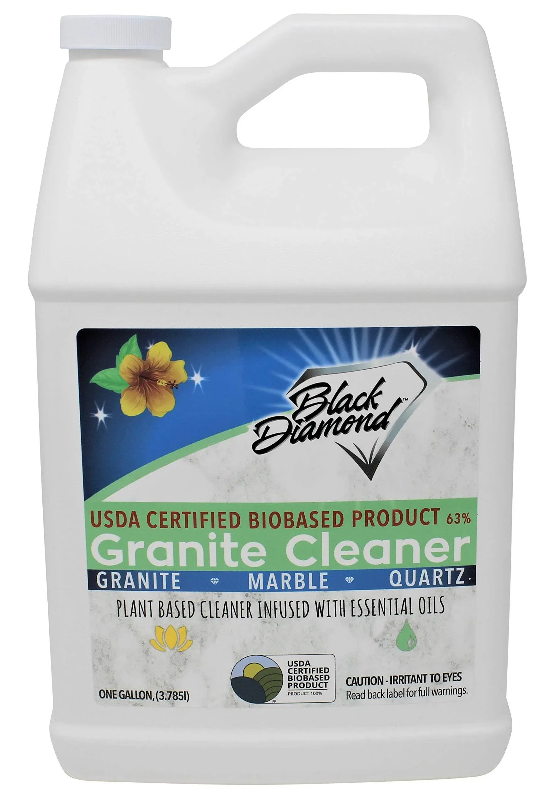 Black Diamond Stoneworks Granite Counter Cleaner: USDA Certified BIOBASED- Safe for Granite and other stone countertops. Safe for food contact formula to keep your countertops looking fresh and clean!