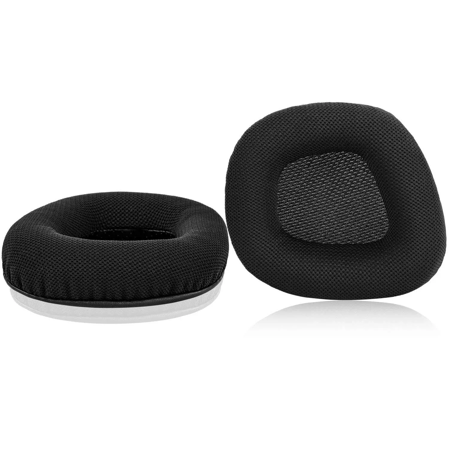 JARMOR Replacement Memory Foam &amp; Mesh Fabric Ear Cushion Pads Cover for Corsa...