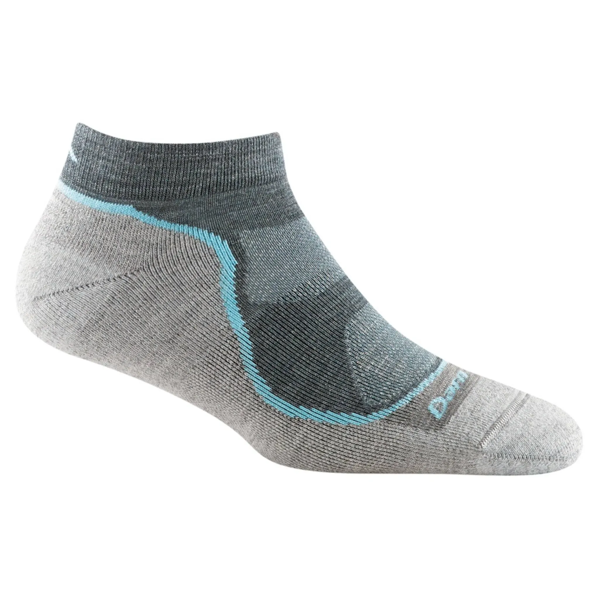 Darn Tough Mens Light Hiker No Show Lightweight Hiking Sock with Cushion