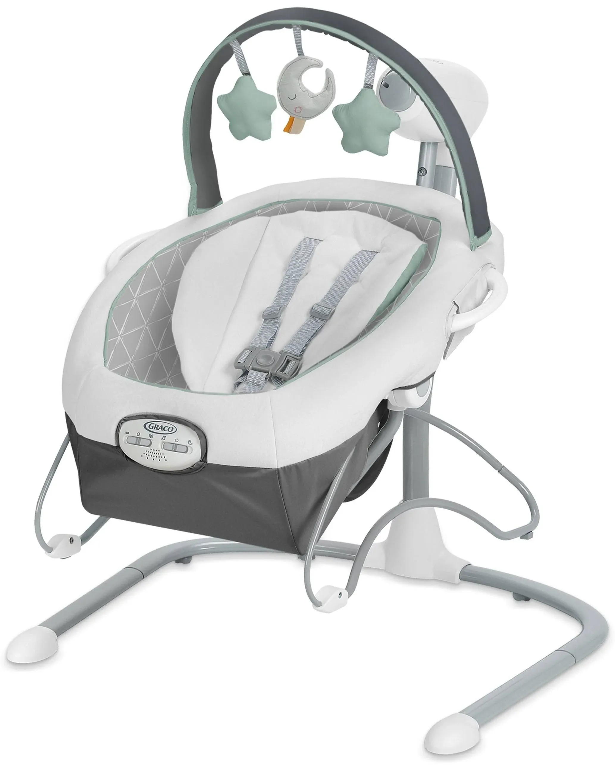 Graco Soothe 'n Sway LX Swing with Portable Bouncer - Derby