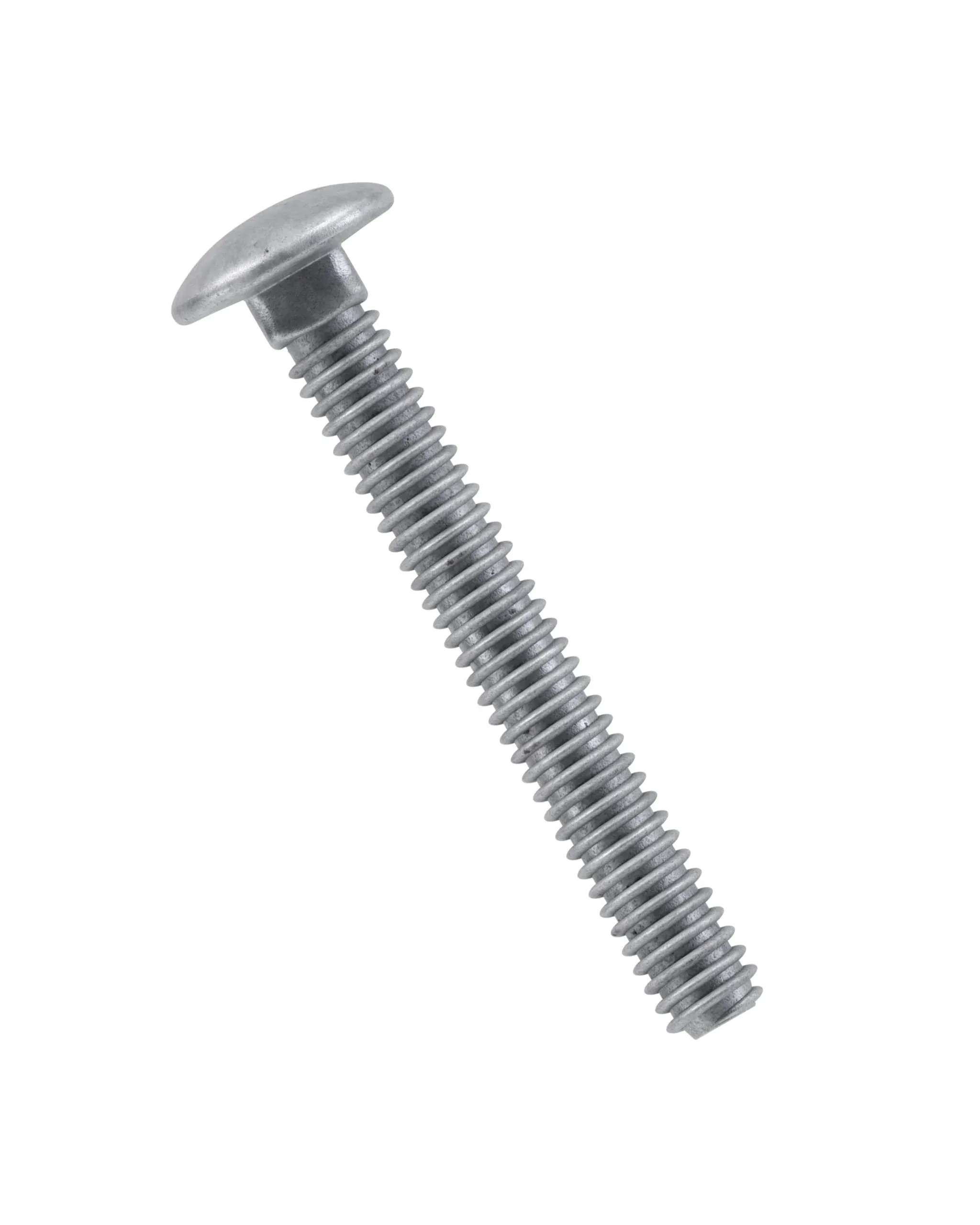 Hillman Group Galvanized Carriage Bolt 5/8” x 8”, 25 Count, Blunt Point, Alloy