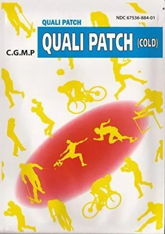 Quali Patch - Cold Pain Relief Patch - 10 Pack - 2 sheets per pack