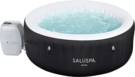 Bestway SaluSpa Miami EnergySense AirJet Inflatable Hot Tub Spa