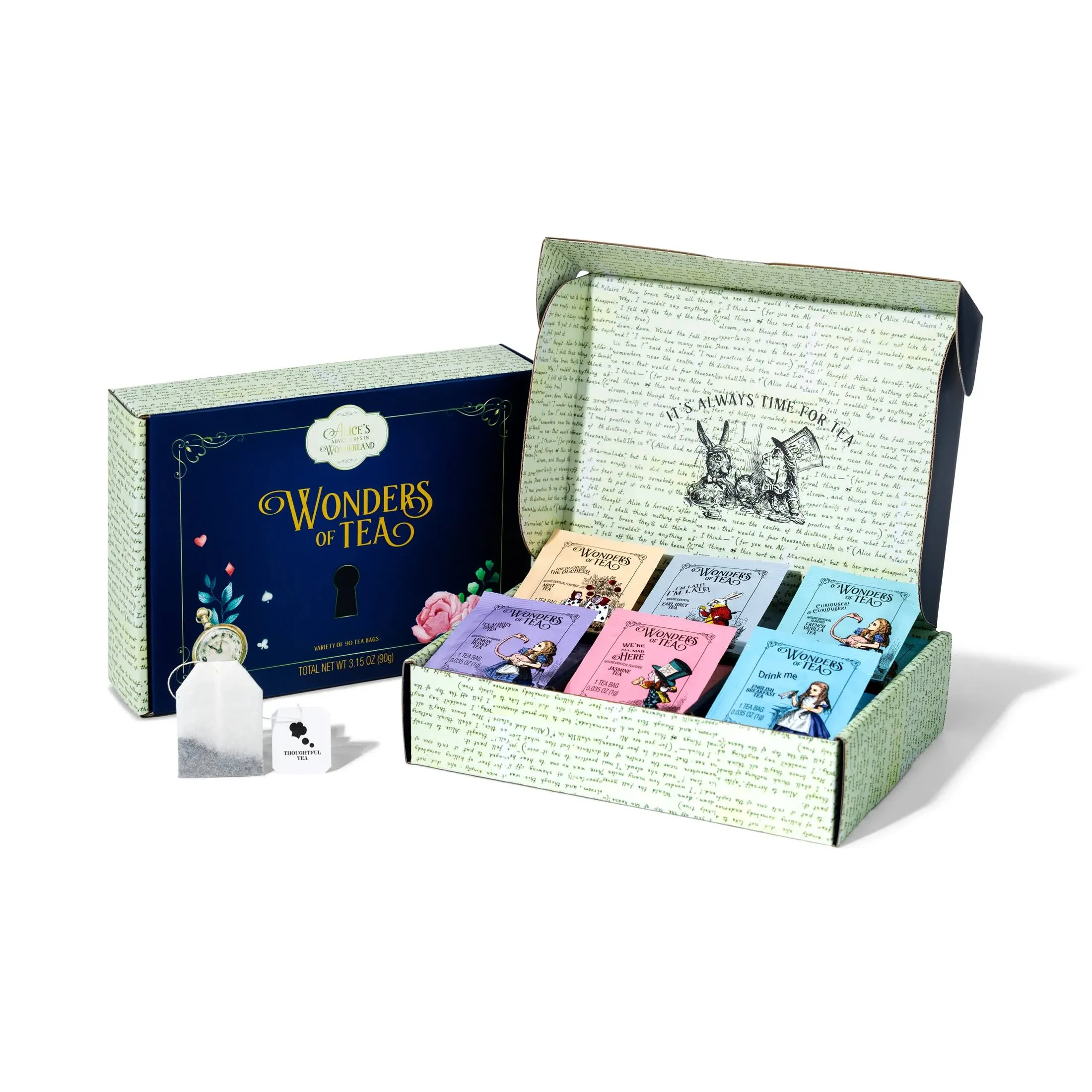 Alice’s Adventures in Wonderland Tea Gift Set of 90 | Thoughtfully One-of-a-Kind ...