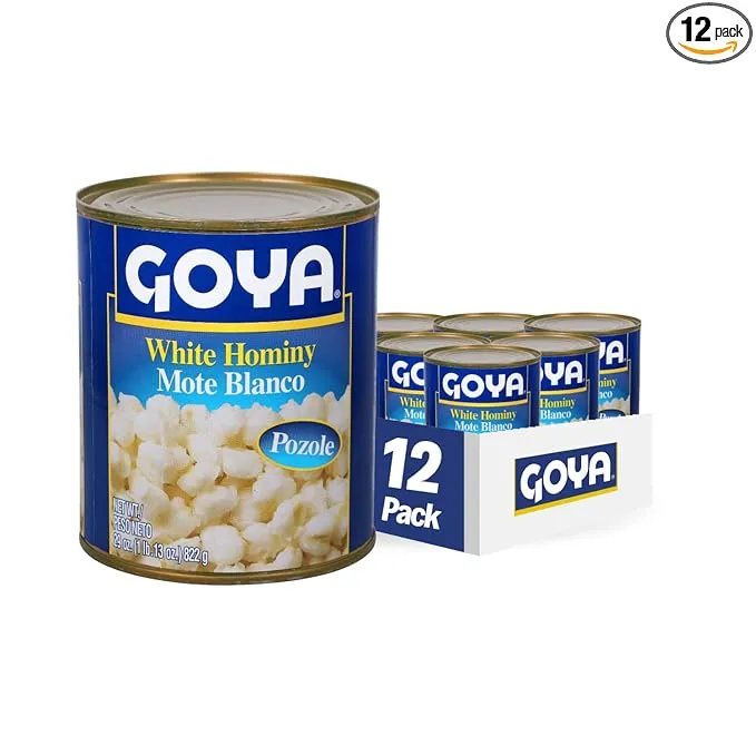 Goya  White Hominy - 29 oz. can, 12 cans  per case