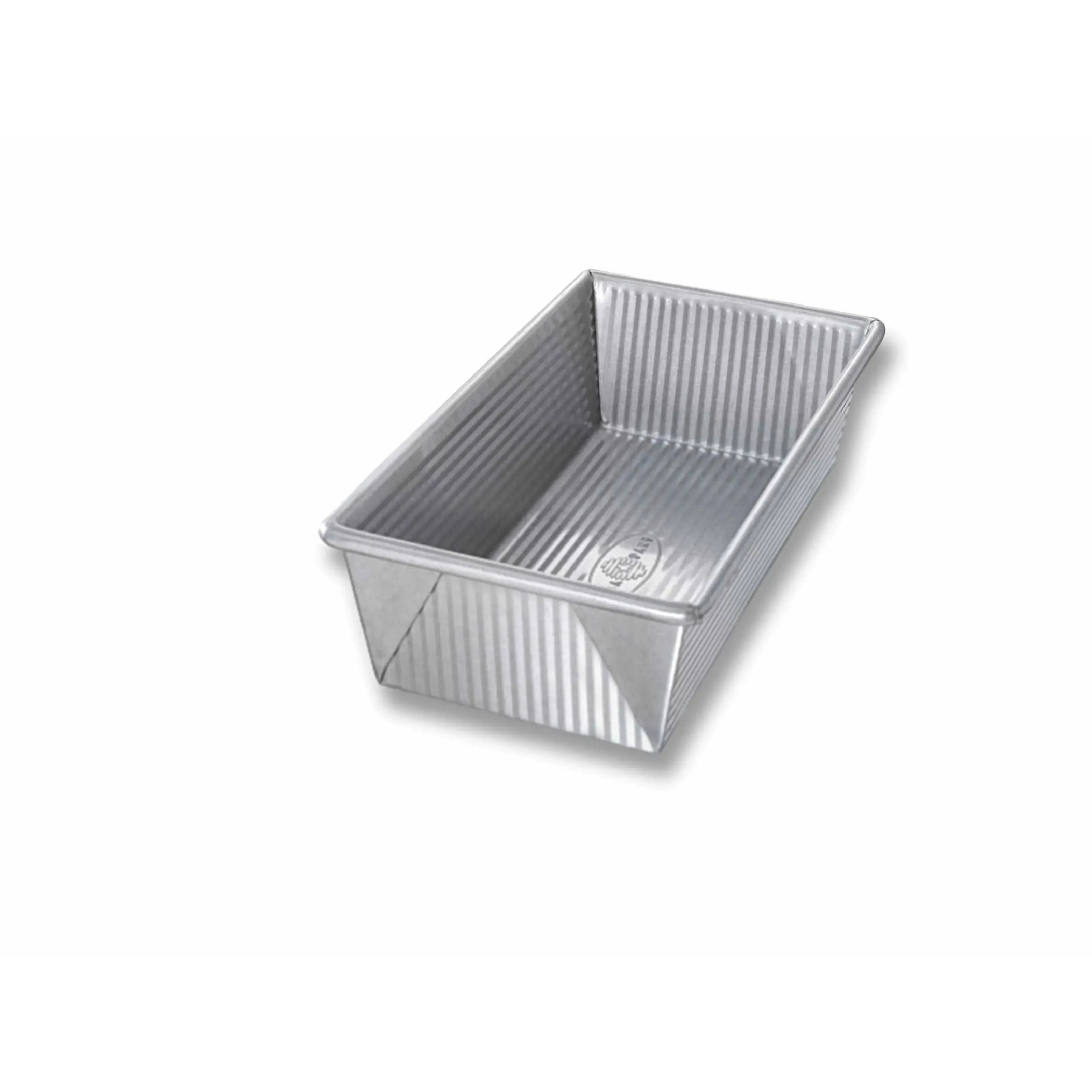 USA Pan 1145LF Bakeware Aluminized Steel 1.25 Lb Loaf Pan, Medium, Silver