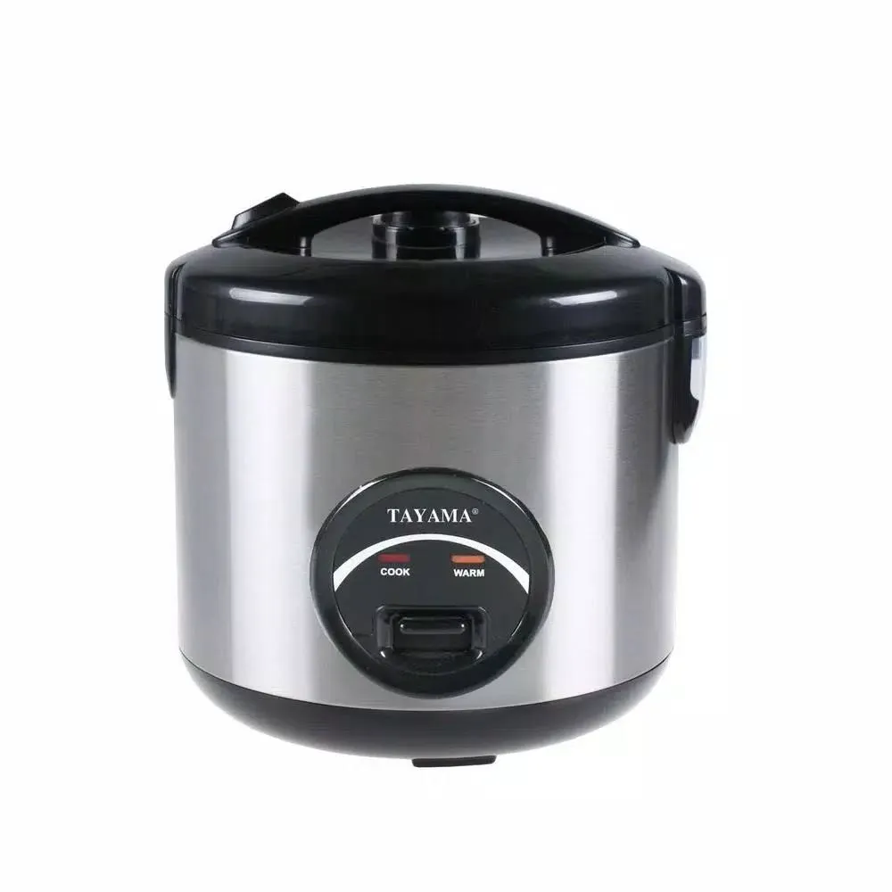 Tayama 20-Cup Stainless Steel Automatic Rice Cooker & Food Steamer