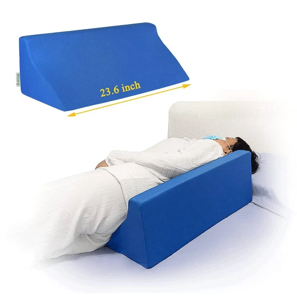 Mistuki Wedge Pillow for Bed Sores Positioning Elderly Medical Bolsters Incline ...