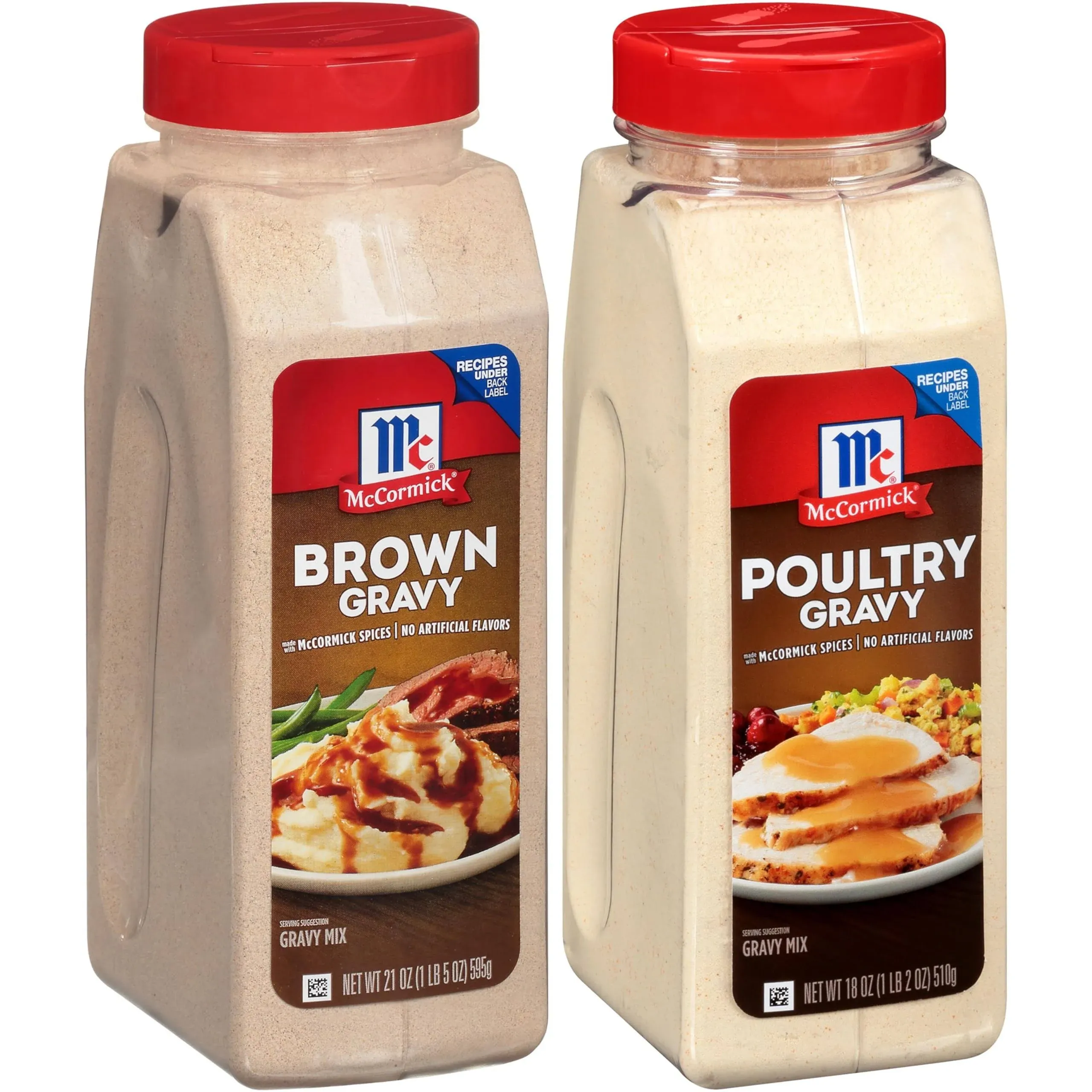 McCormick Brown and Poultry Gravy Mix Bundle (Variety Pack)