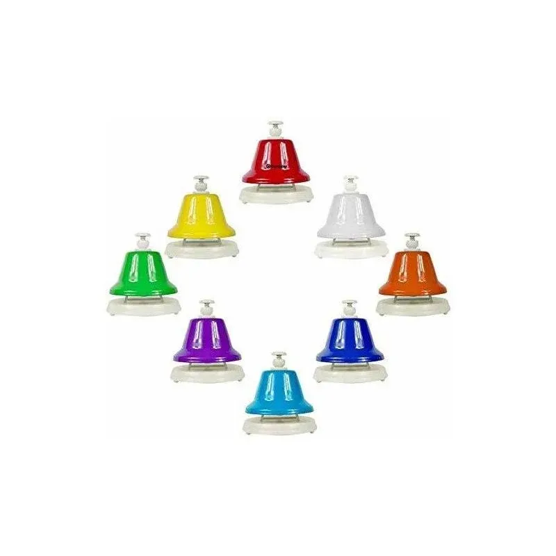 ENNBOM Desk Bells Hand Bells 8 Notes Music Bells Percussion Instrument Musica...