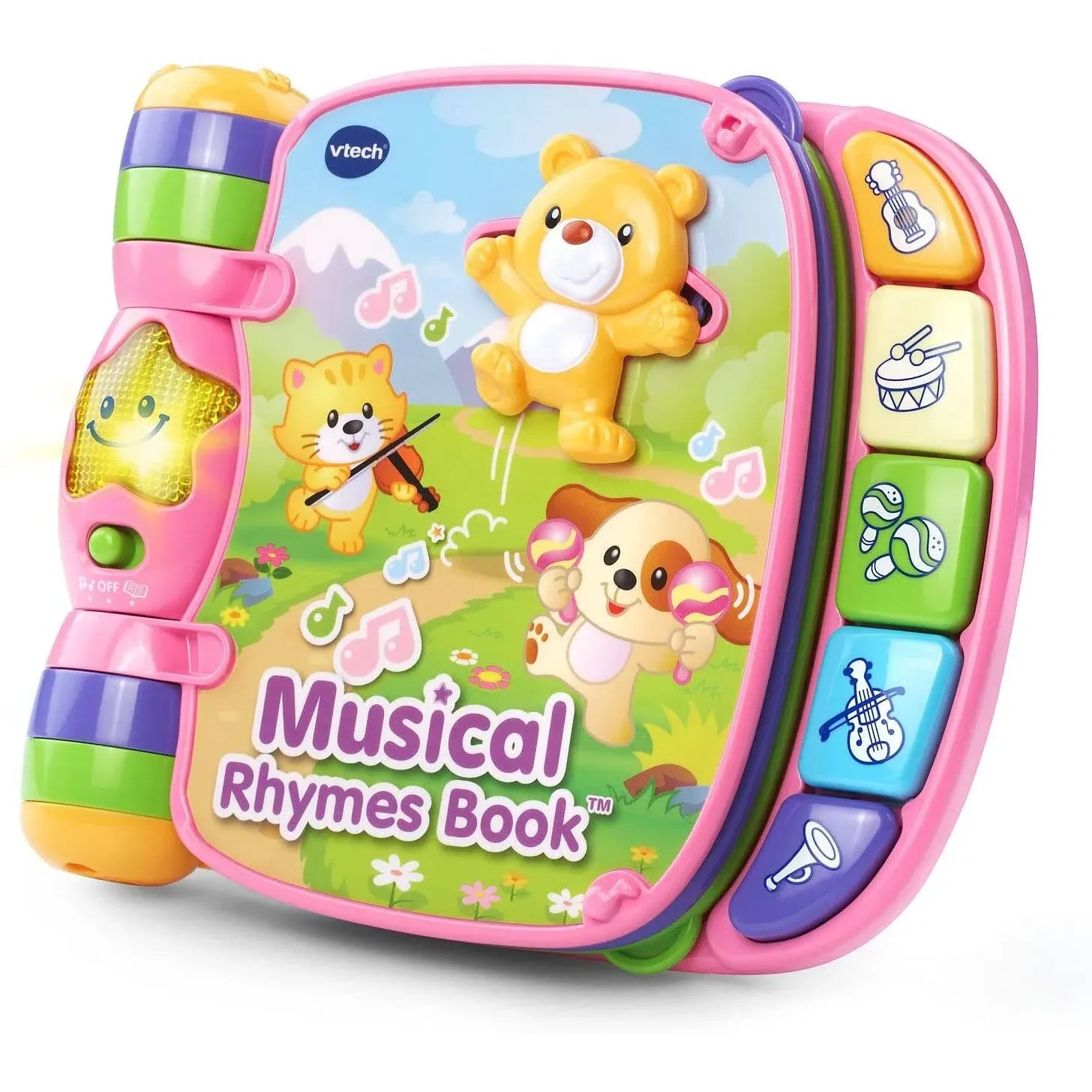 VTech Musical Rhymes Book, Pink