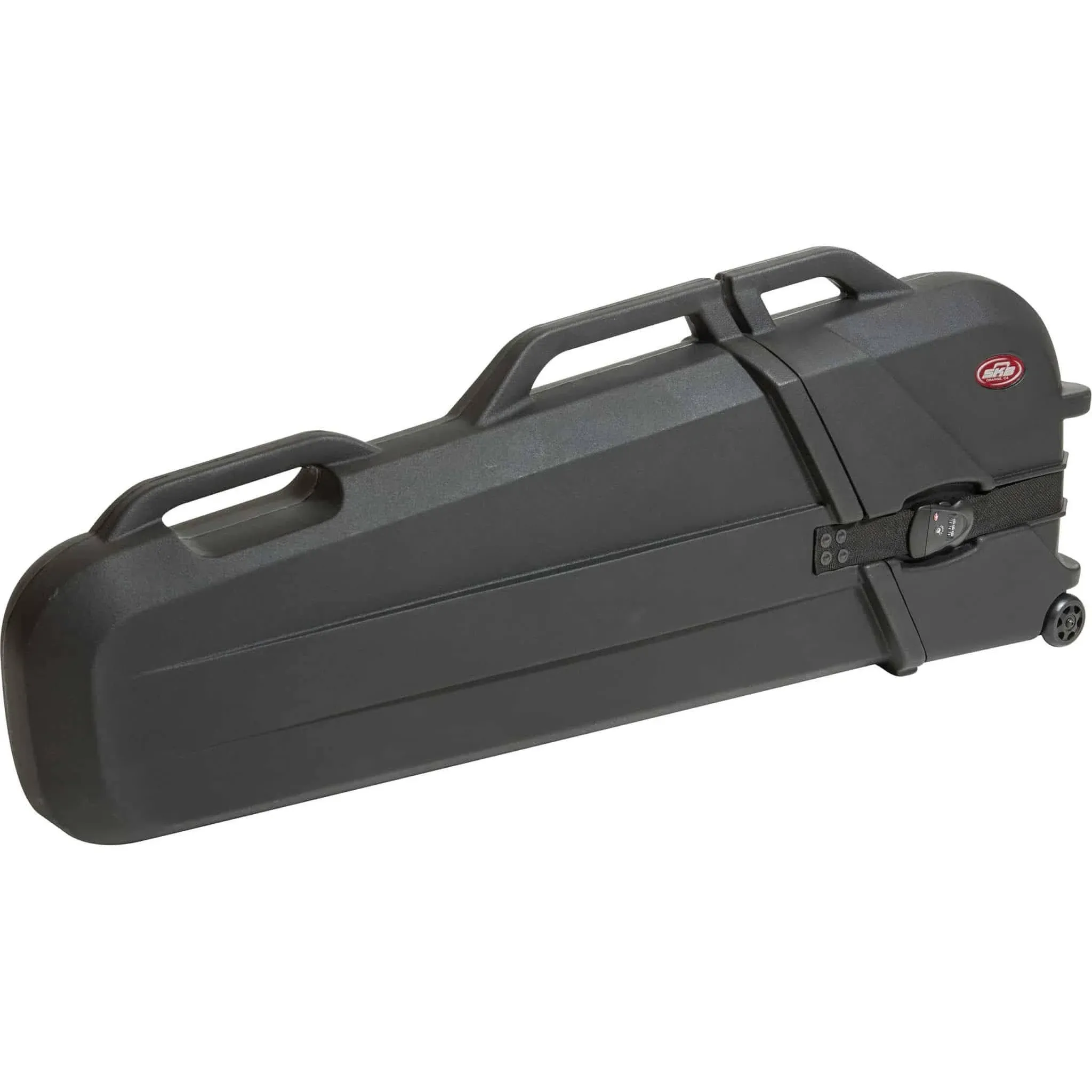 SKB ATA Rated, Electric Bass Safe with Wheels (Hard Clamshell Design for Use with GigBag)