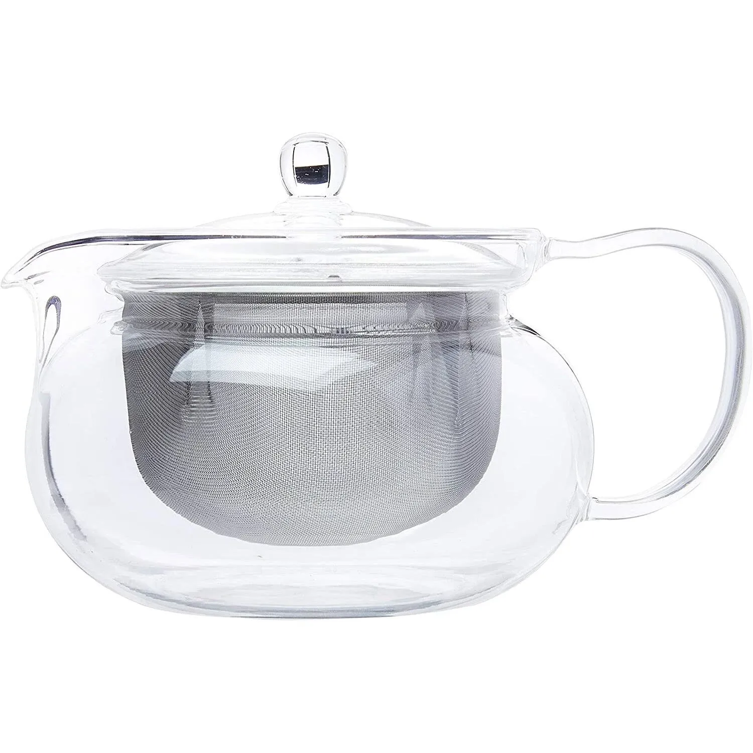 &#039;Chacha Kyusu Maru&#039; Teapot Heatproof Glass Teapot 700 Ml, Glass