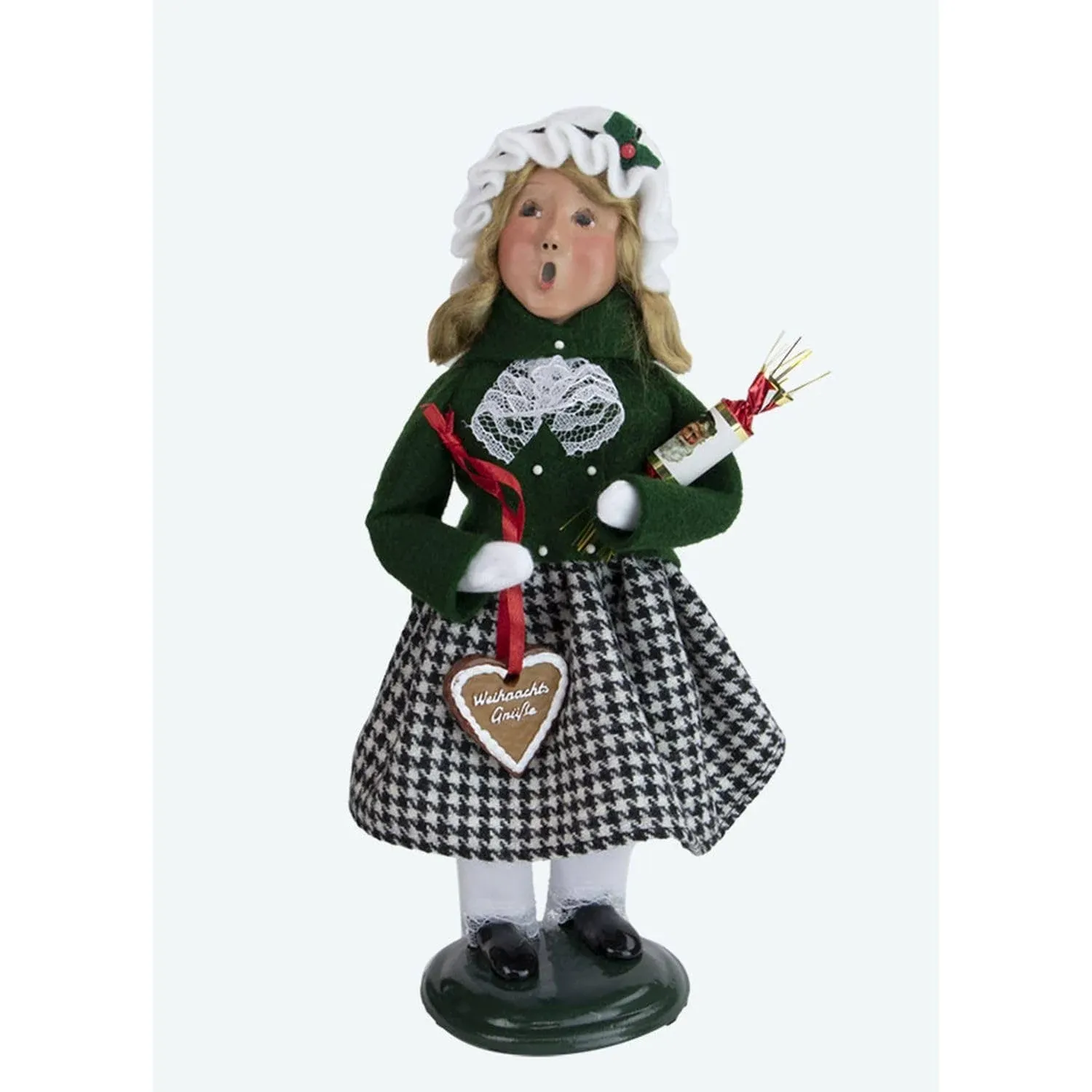 Christmas Market Christmas Sweets Girl With Gingerbread - No Box by Byers&#039; Choice Ltd