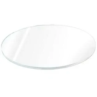 SPEEDYORDERS 1/4" Plexiglass Sheet, 30 Inch Diameter Clear Acrylic Lucite Circle, Round Cake Disc, Cake Disk Acrylic Sheet, Plexiglass Table Top, Round Acrylic Backdrop Made in USA