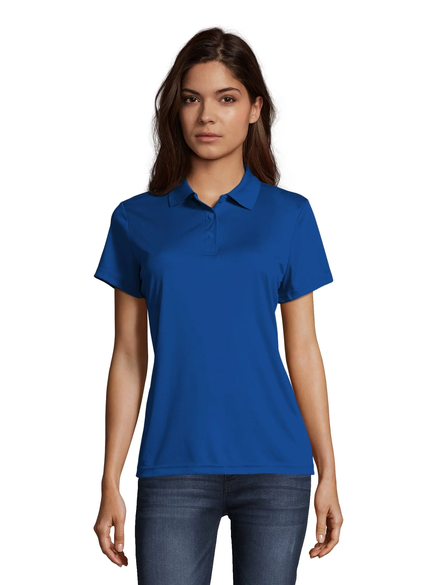 Hanes Cool Dri Womens performance polo size s