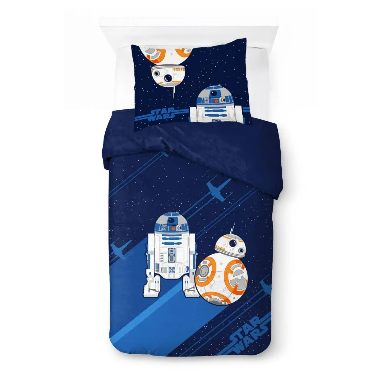 Saturday Park Star Wars Droids Duvet Cover & Sham Set