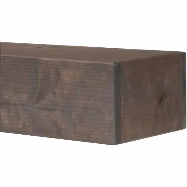 Dogberry Collections Rough Hewn Fireplace Shelf Mantel