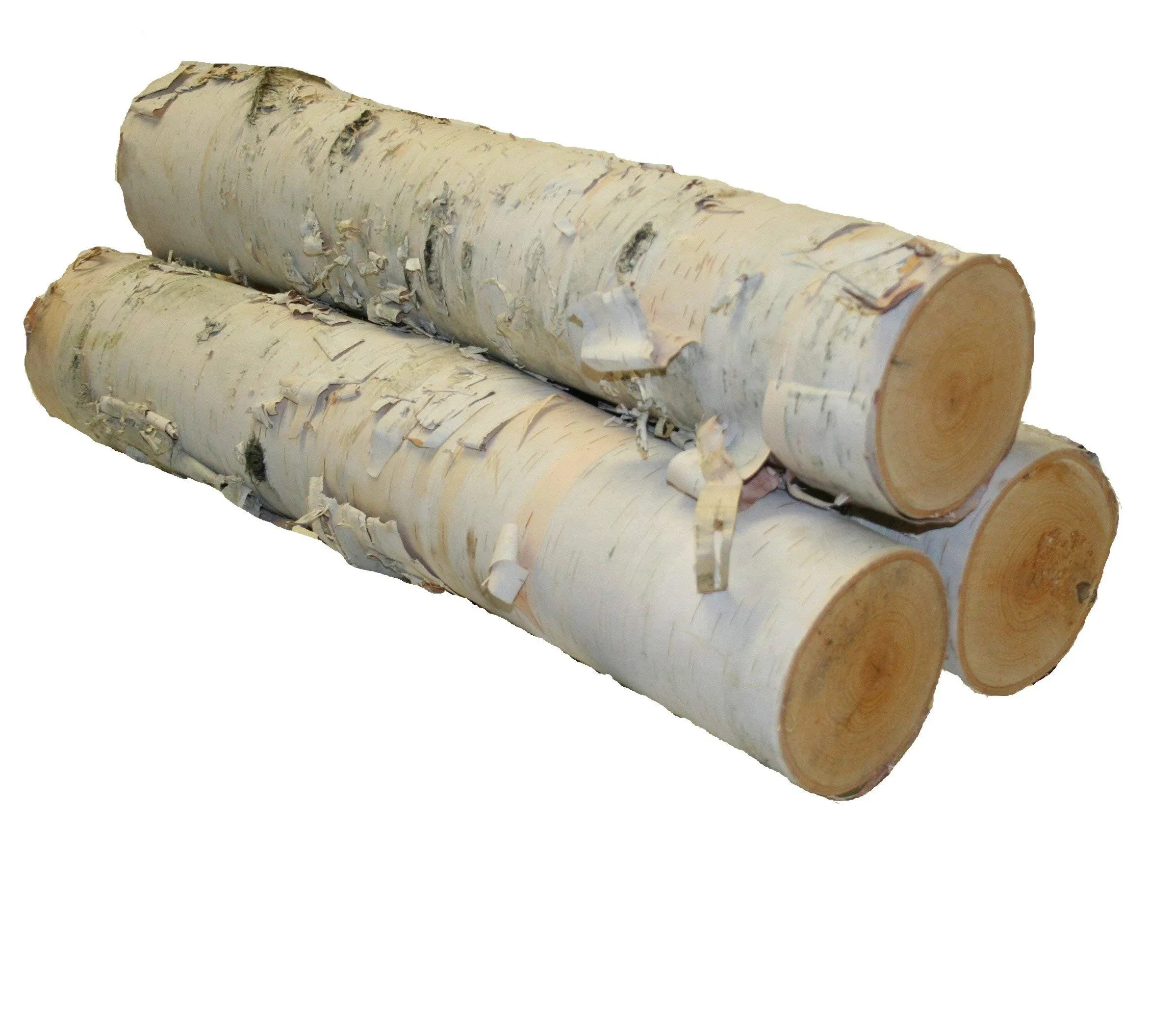 Wilson® Enterprises Large White Birch Logs Set, 3ct. | Michaels®