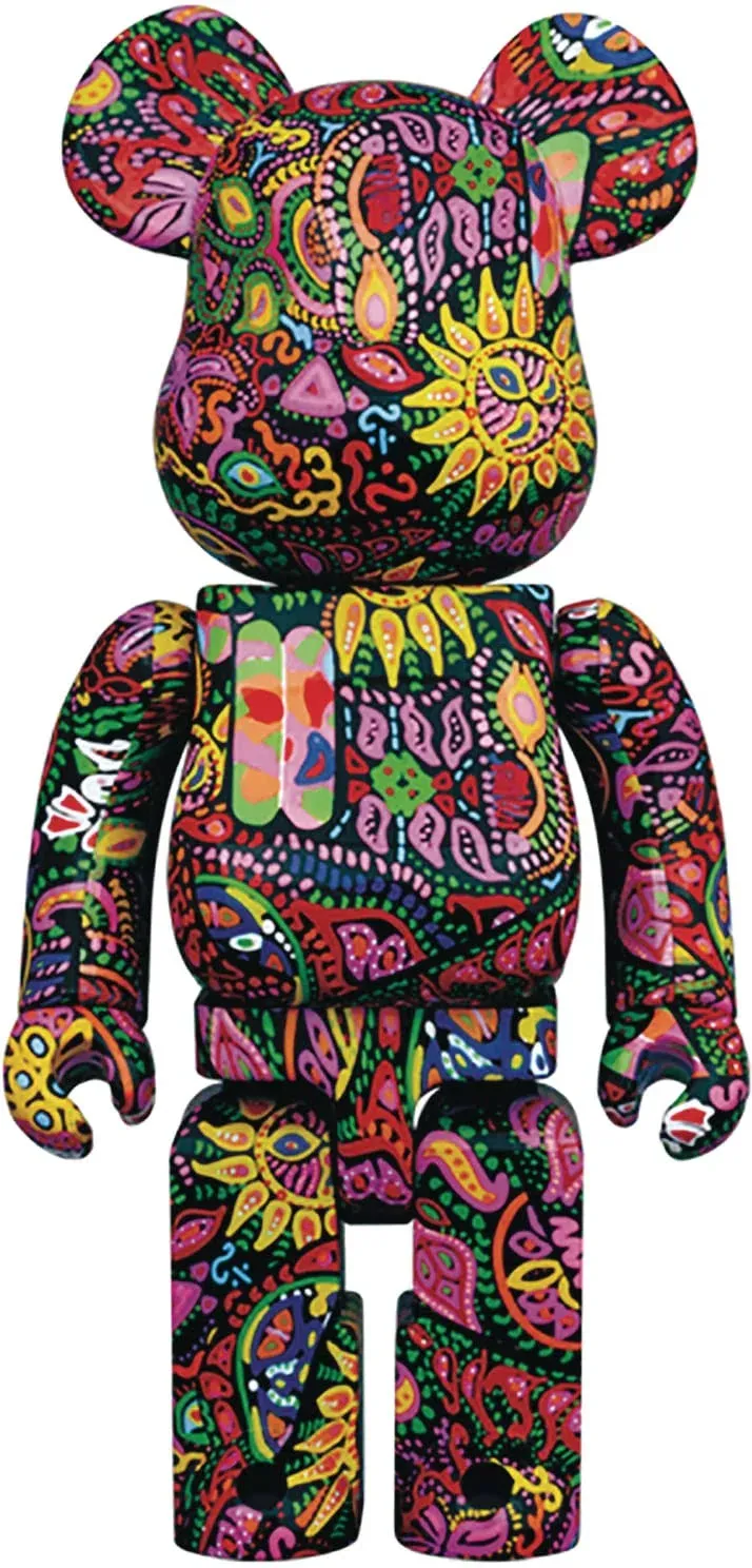 Medicom Psychedelic Paisley 1000% Bearbrick