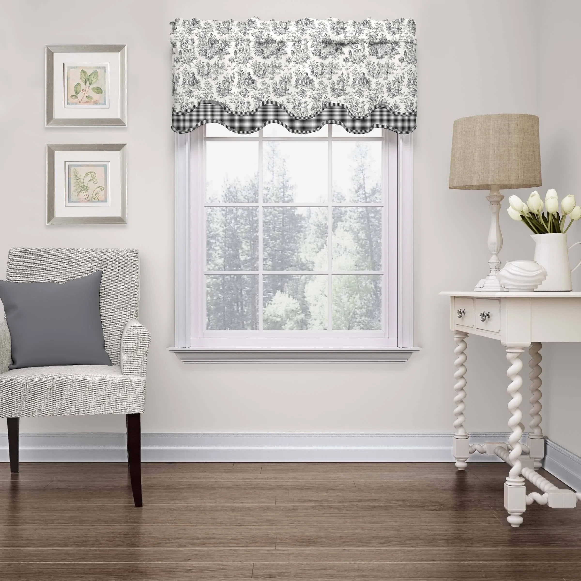 Waverly Charmed Life Wave Window Valance