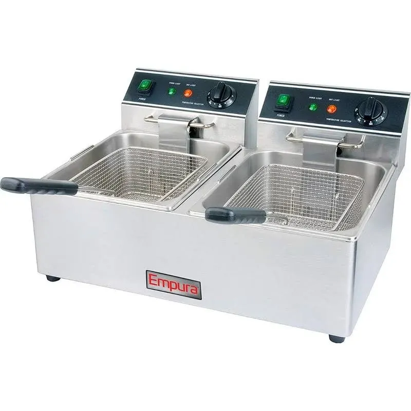 Adcraft DF-6L/2 Electric Countertop Fryer