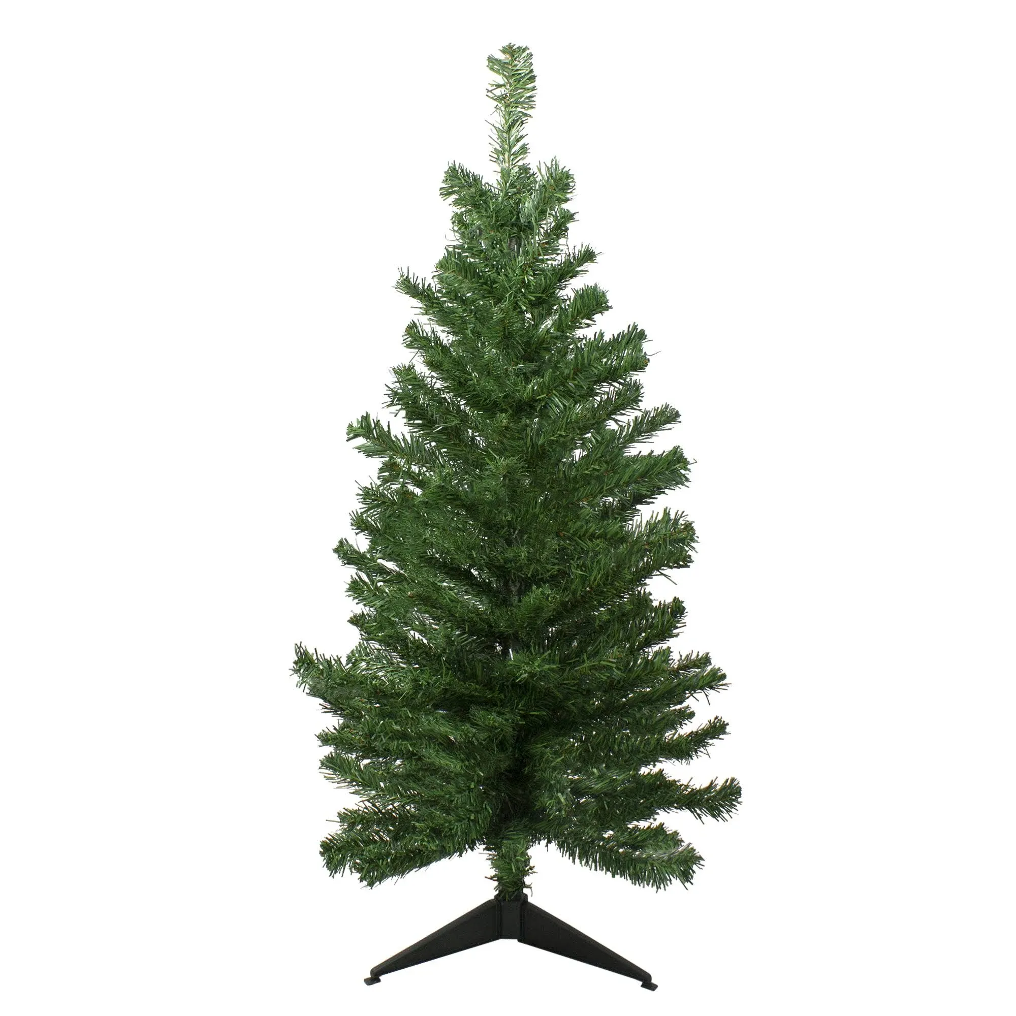  Medium Mixed Classic Pine Artificial Christmas Tree-Unlit 3&#039; Green