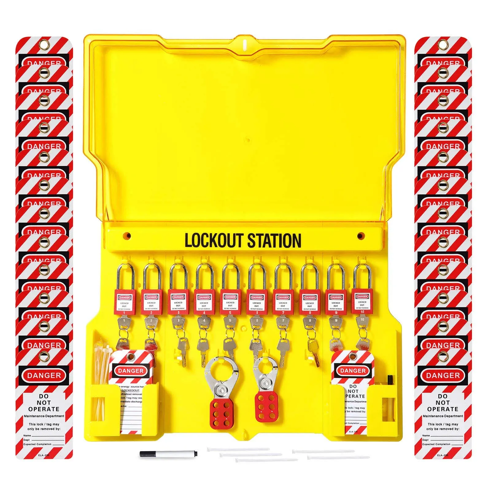 Loto Safty Padlock Loto Hasp Lockout Tagout Station