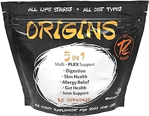 Rogue Pet Science Origins 5-in-1 Dog Supplement, 2-lb Bag