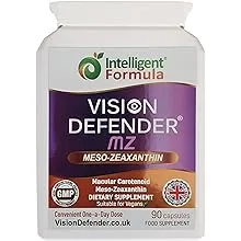 Meso Zeaxanthin Vegan Eye Supplement: VISION DEFENDER MZ- Protect and Improve Ocular Health & Eye Care, High Strength Antioxidant Carotenoid Meso-Zeaxanthin for Eyes (90 capsules/One-A-Day) Made in UKMeso Zeaxanthin Vegan Eye Supplement: VISION DEFEN…