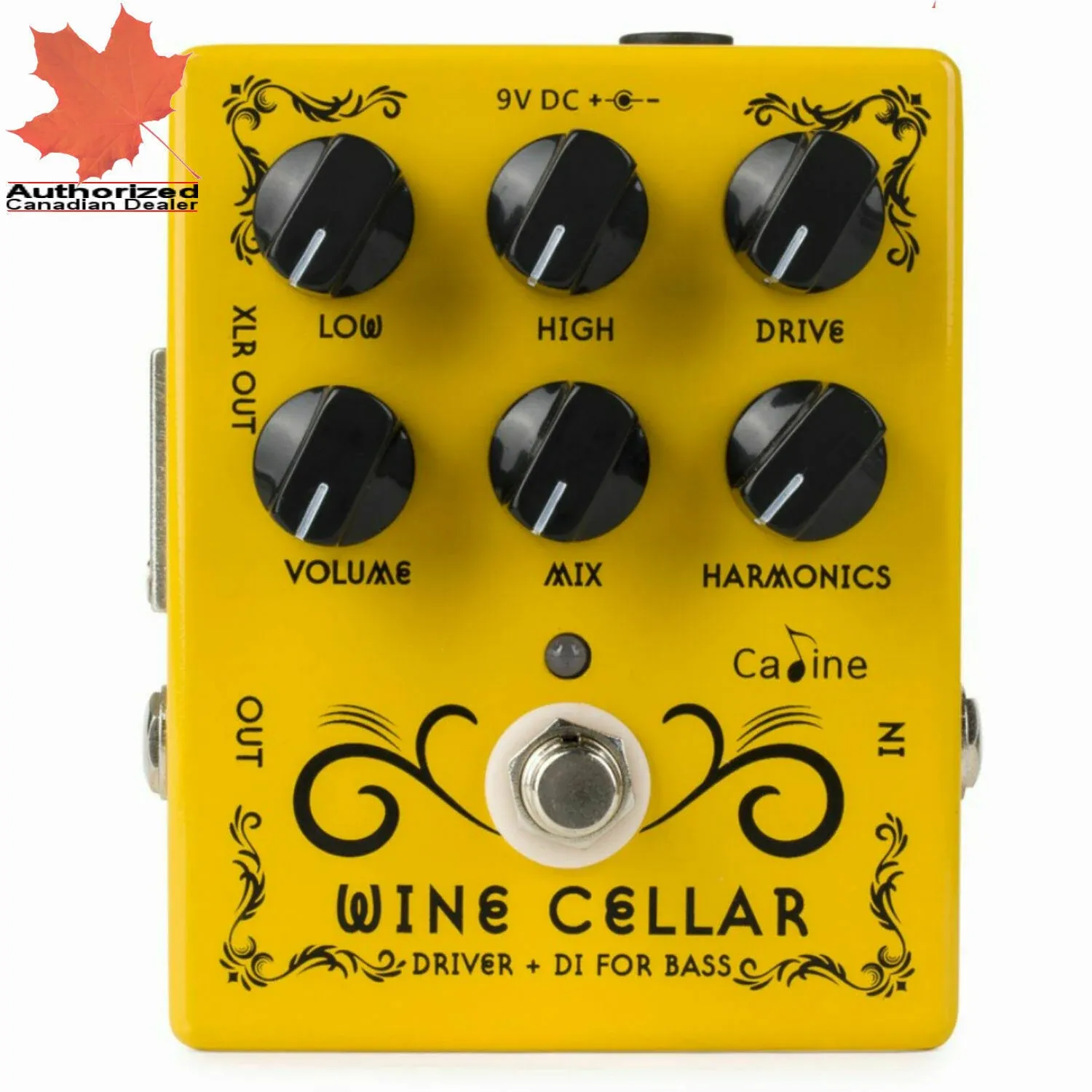 Caline Wine Cellar Bass Driver Guitar Effects Pedal