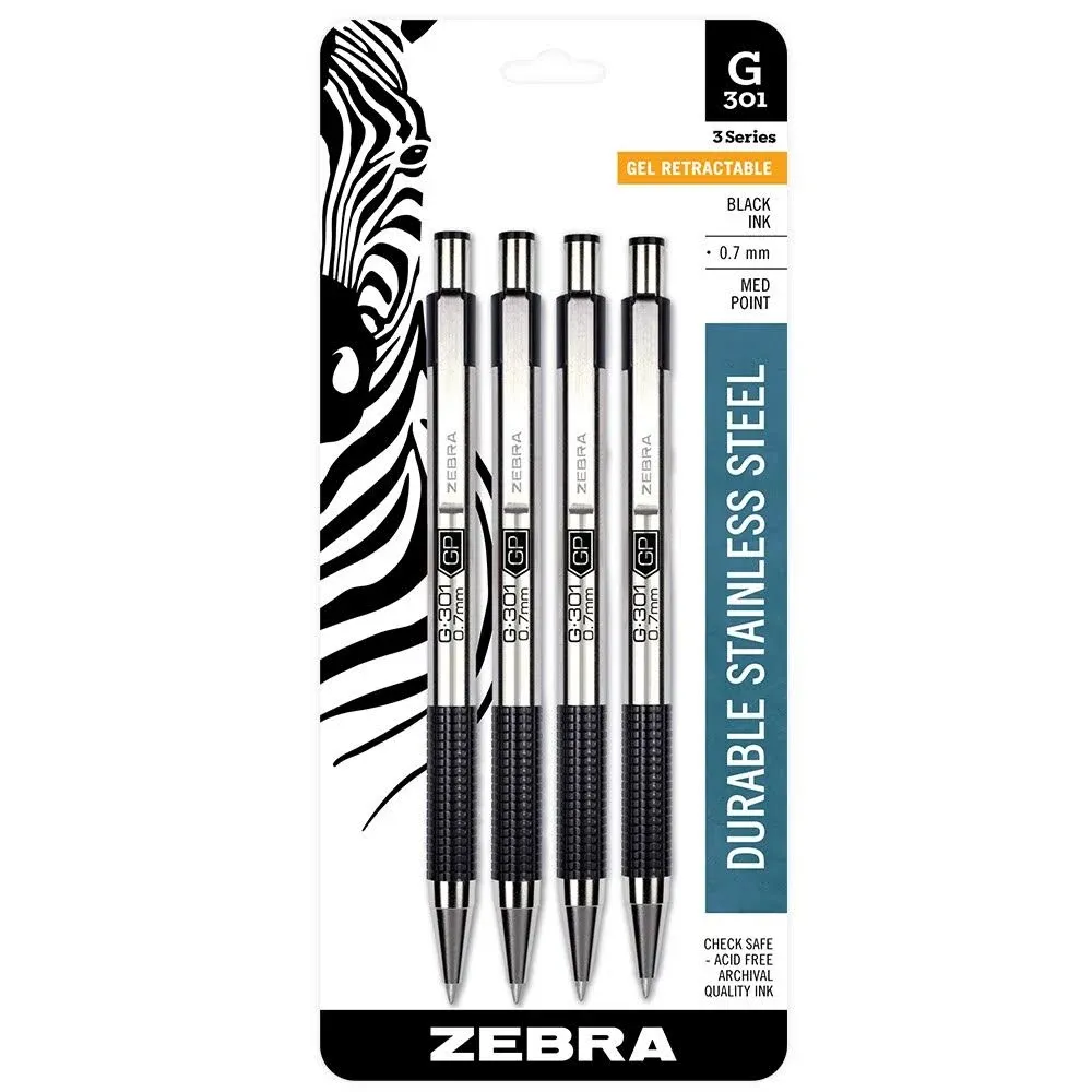 Zebra Pen 0.7mm Retractable Gel Pen