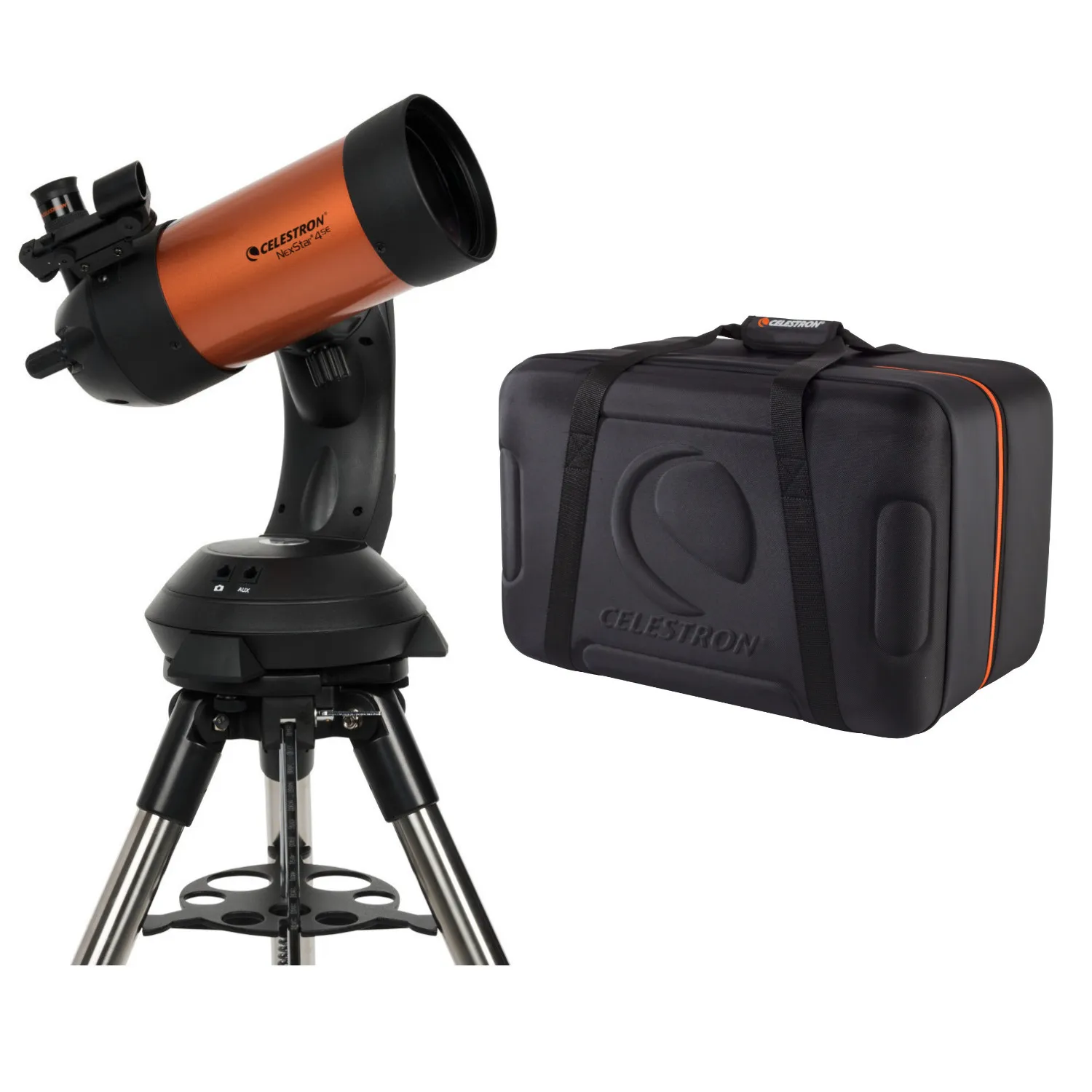 Celestron NexStar 4SE Maksutov-Cassegrain Telescope and Celestron Case Bundle