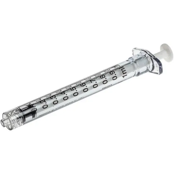 BD 1ml Syringe Luer-Lok Tip (100/Box) 309628